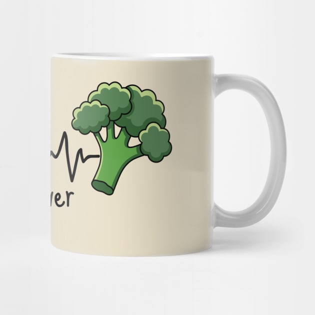 Broccoli In A HeartBeat by DesignArchitect